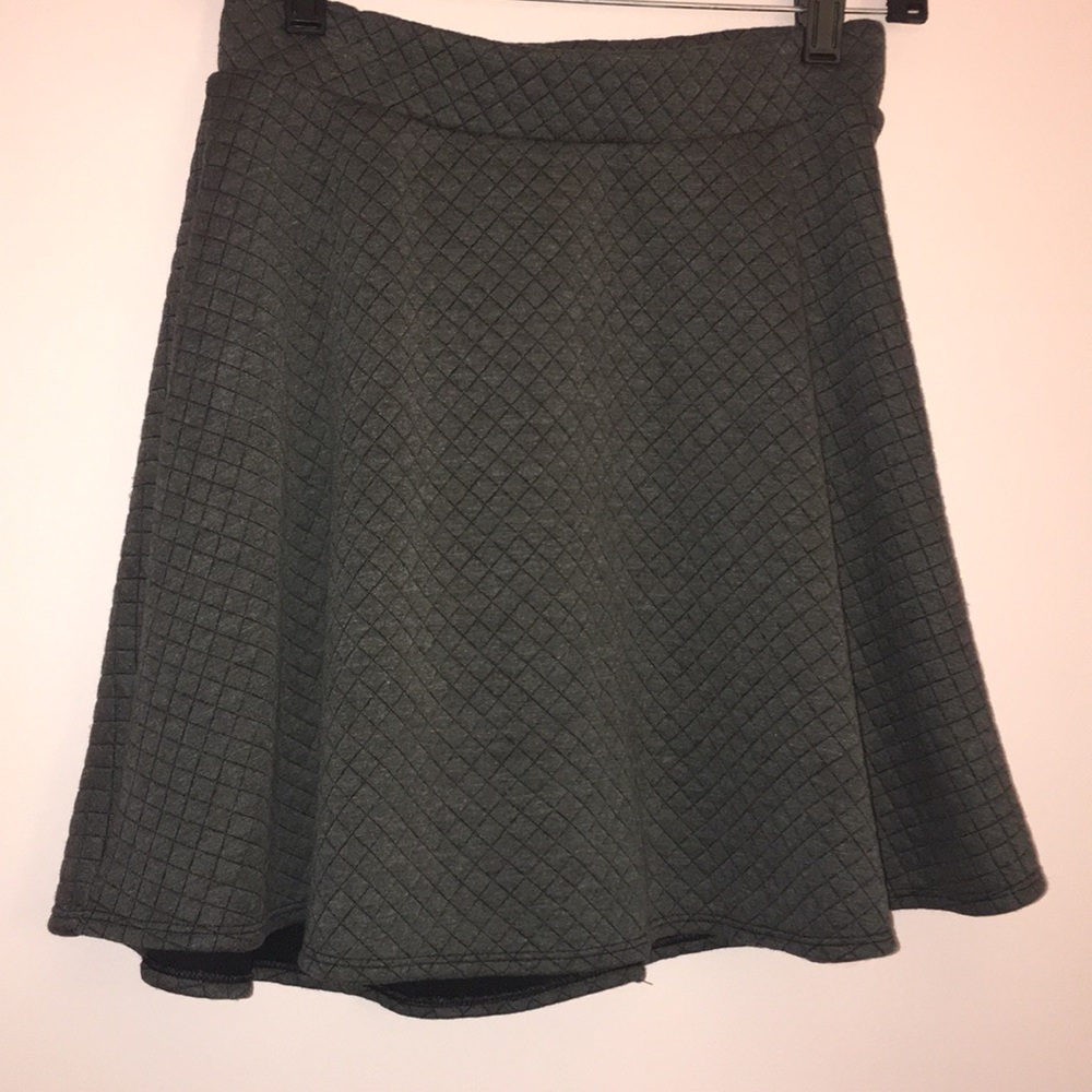 Gray skirt